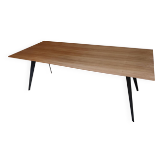 Rectangular table, 210x90 natural oak