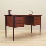 Teak desk, Danish design, 1970s, production: Denmark