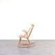 Mid-Century Oak Rocking Chair by Illum Wikkelsø for Niels Eilersen, 1950s.