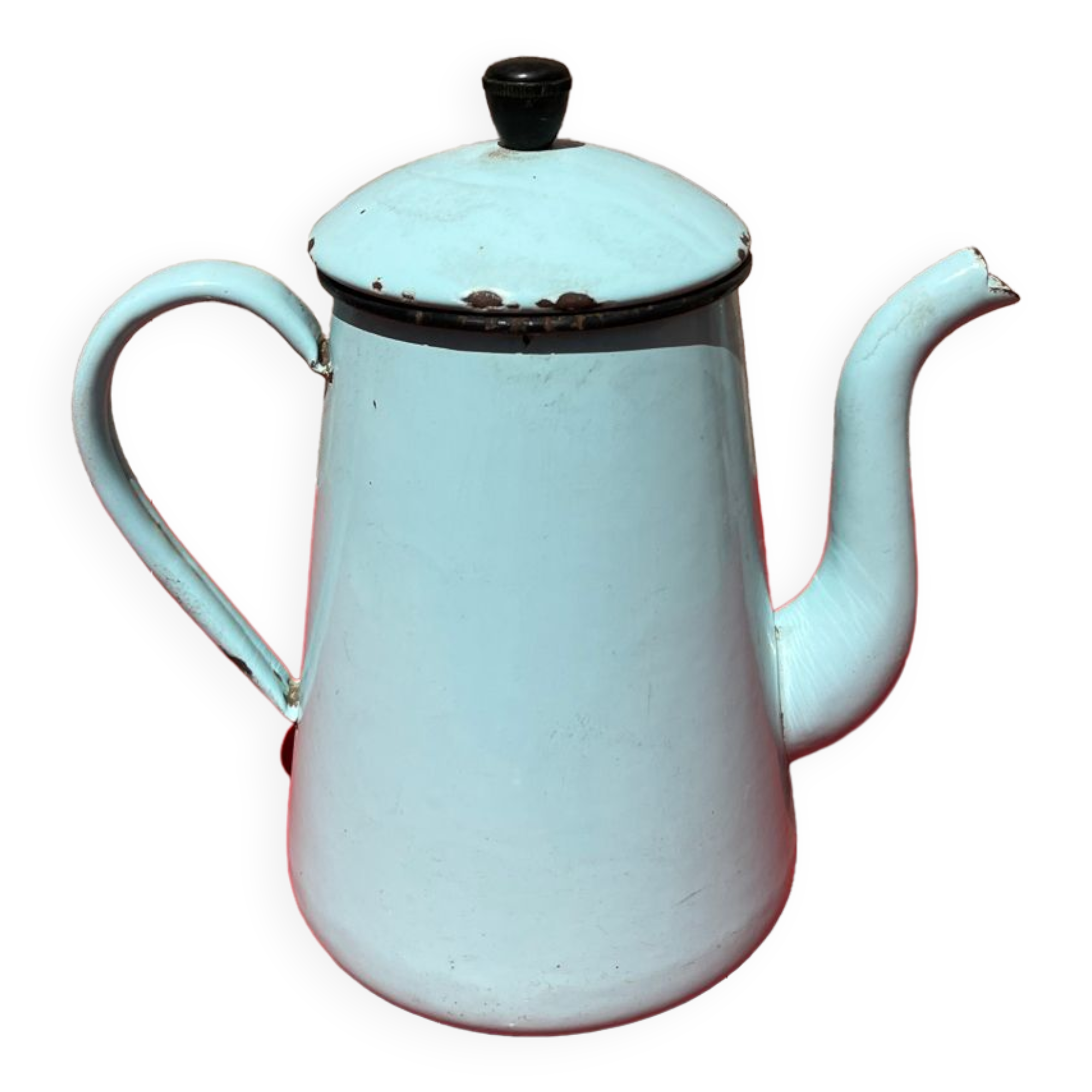 Enamelled coffee maker