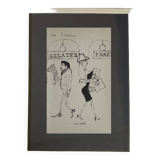 Daninos illustrations from 1962 “The Italians”