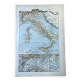 Map of Italy - 20x29cm