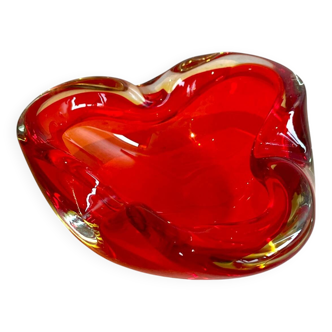 Murano glass ashtray pocket emptier from the 50s