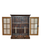 Antique Georgian Display Cabinet in Oyster Veneer circa 1780
