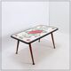 Table basse « Dame de coeur » du milieu du siècle dernier - années 1950