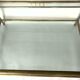 Table basse 1970 métal chrome dore 2 niveaux