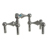 3 bougeoirs Stoff de Nagel