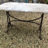 Old bistro table