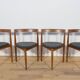 Mid-Century Teak Dining Table and Chairs Set by Hans Olsen for Frem Røjle,
