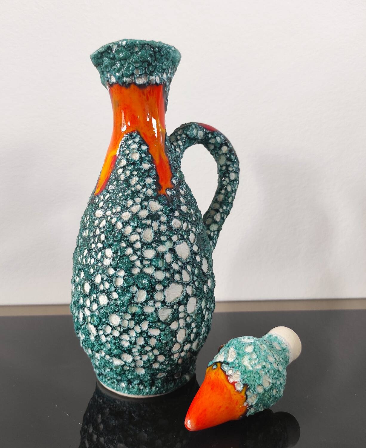 Carafe/Pichet vintage en Céramique Vallauris