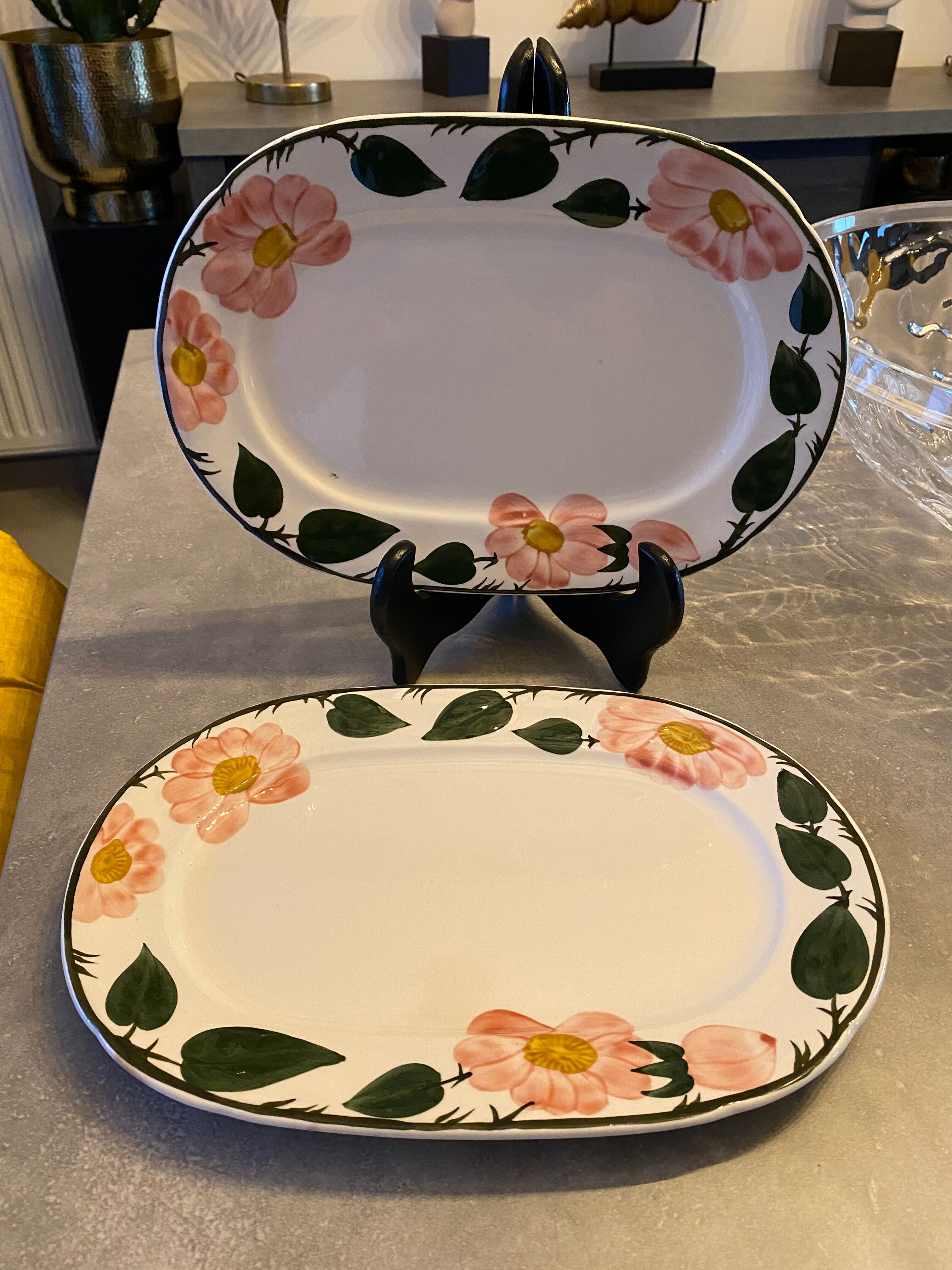 Oval dish villeroy & boch wild rose