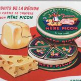 Vintage Blotter advertising frame