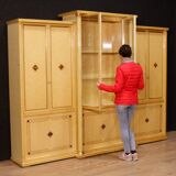 Italian bookcase in wood from XXth century