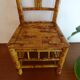 Chaise enfant bambou vintage 1960 H45 cm
