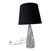 Pied de lampe en cristal Ile de France