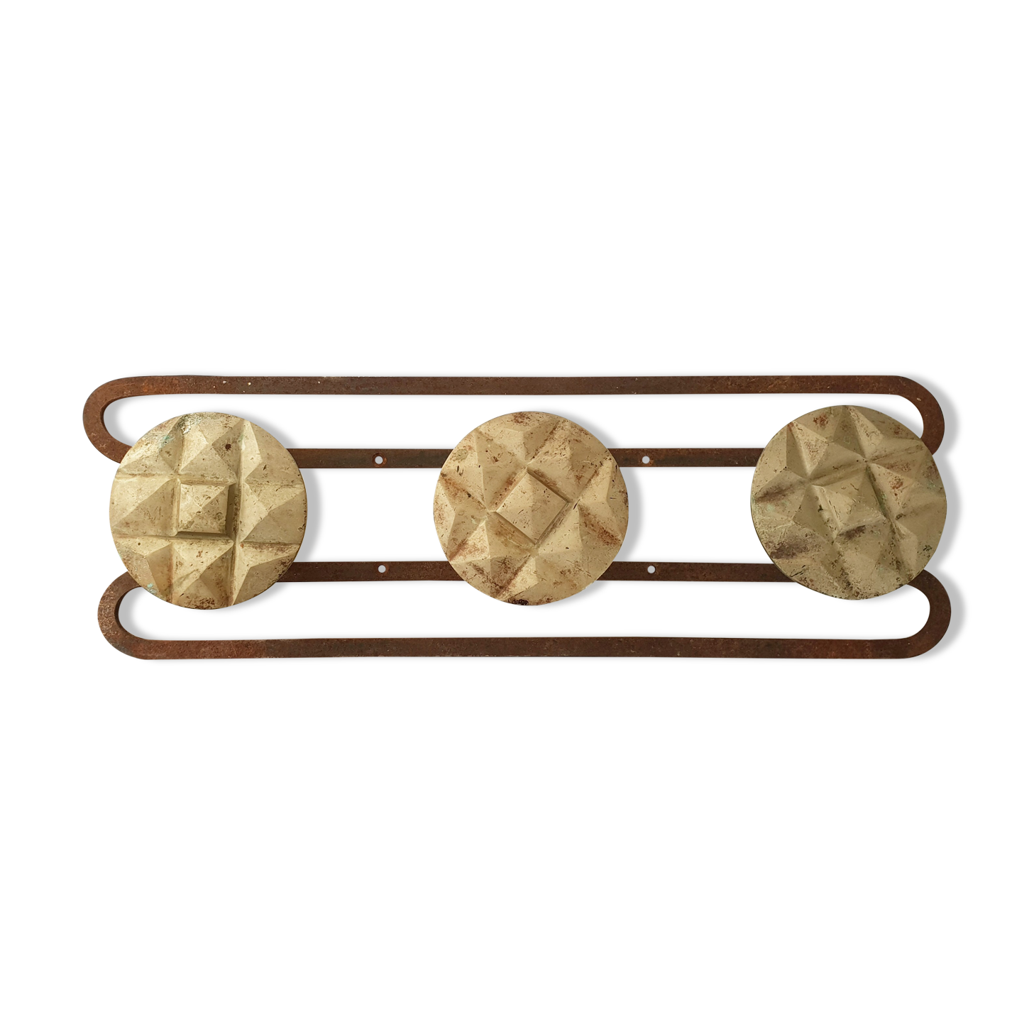 Berwing vintage art deco wall coat holder