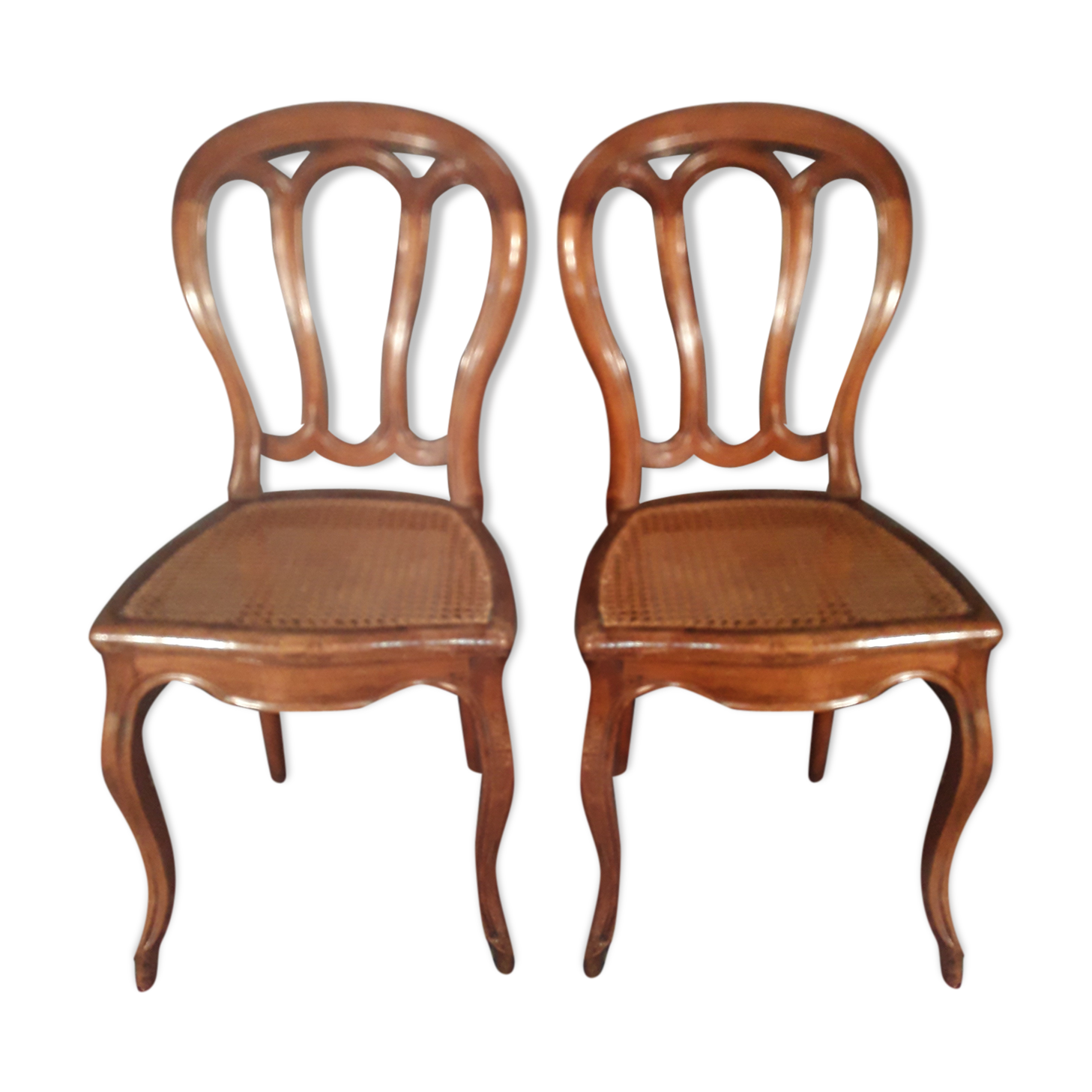 Pair of chairs Louis Philippe