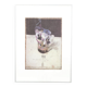 Horst Janssen, Nature morte florale, Aluminium