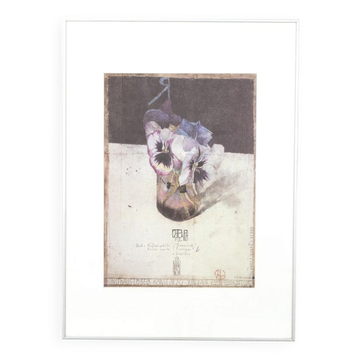 Horst Janssen, Nature morte florale, Aluminium