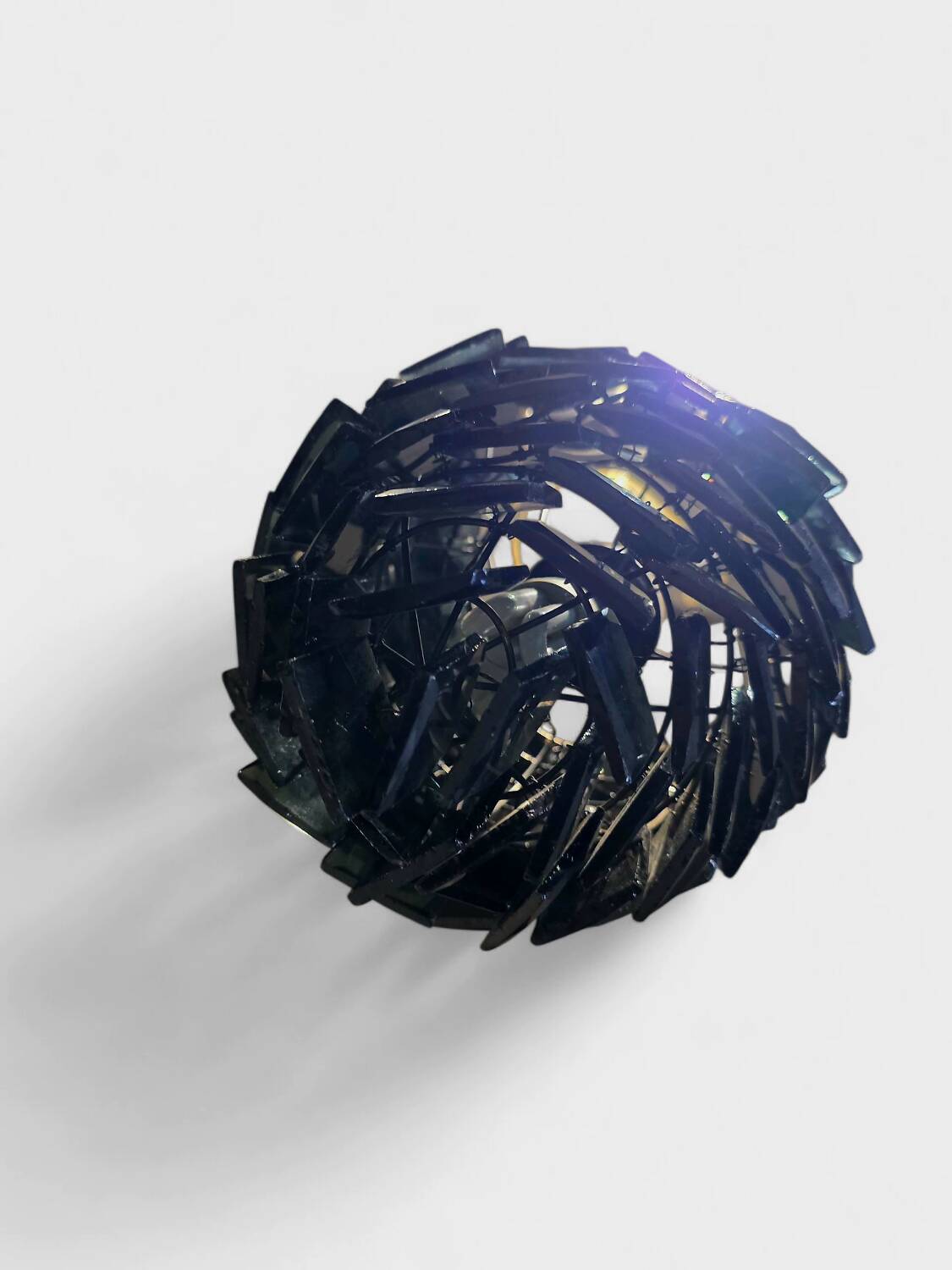 2 recycled glass suspensions, Maison Spiridon Paris