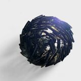 2 recycled glass suspensions, Maison Spiridon Paris