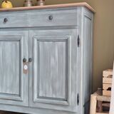 Renovated and distressed Parisian sideboard | Lucien