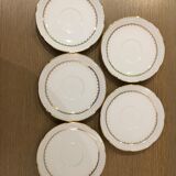 Limoges fine porcelain vintage coffee cups