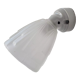 Art deco wall lamp in glass and porcelain