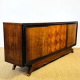 Buffet art déco en noyer 1930