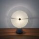 Vintage Postmodern Eno table lamp in glass and terrazzo from Ikea, 1990s.