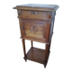Antique wooden bedside table