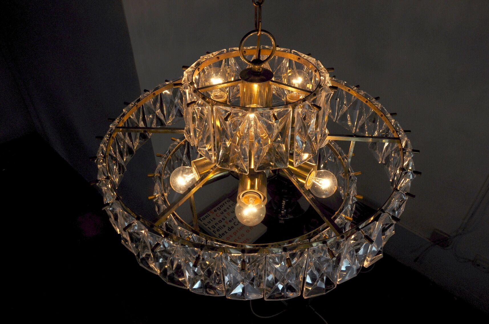 Kinkeldey Lustre, 3 levels, 1970, Germany