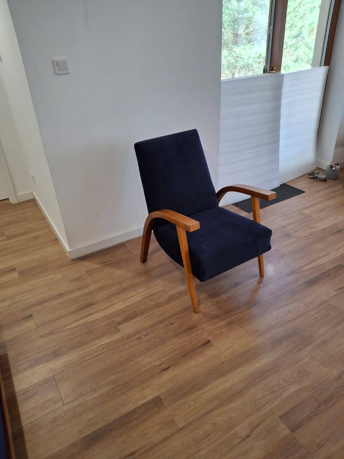 Lejkowski Leśniewski designer lounge chair, 1960s, Poland