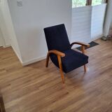 Lejkowski Leśniewski designer lounge chair, 1960s, Poland