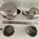 Tea service in stainless steel 50s