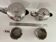 Tea service in stainless steel 50s