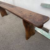 Wooden bench