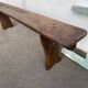 Wooden bench