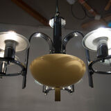 Art deco 7 flamming chandelier, 1930