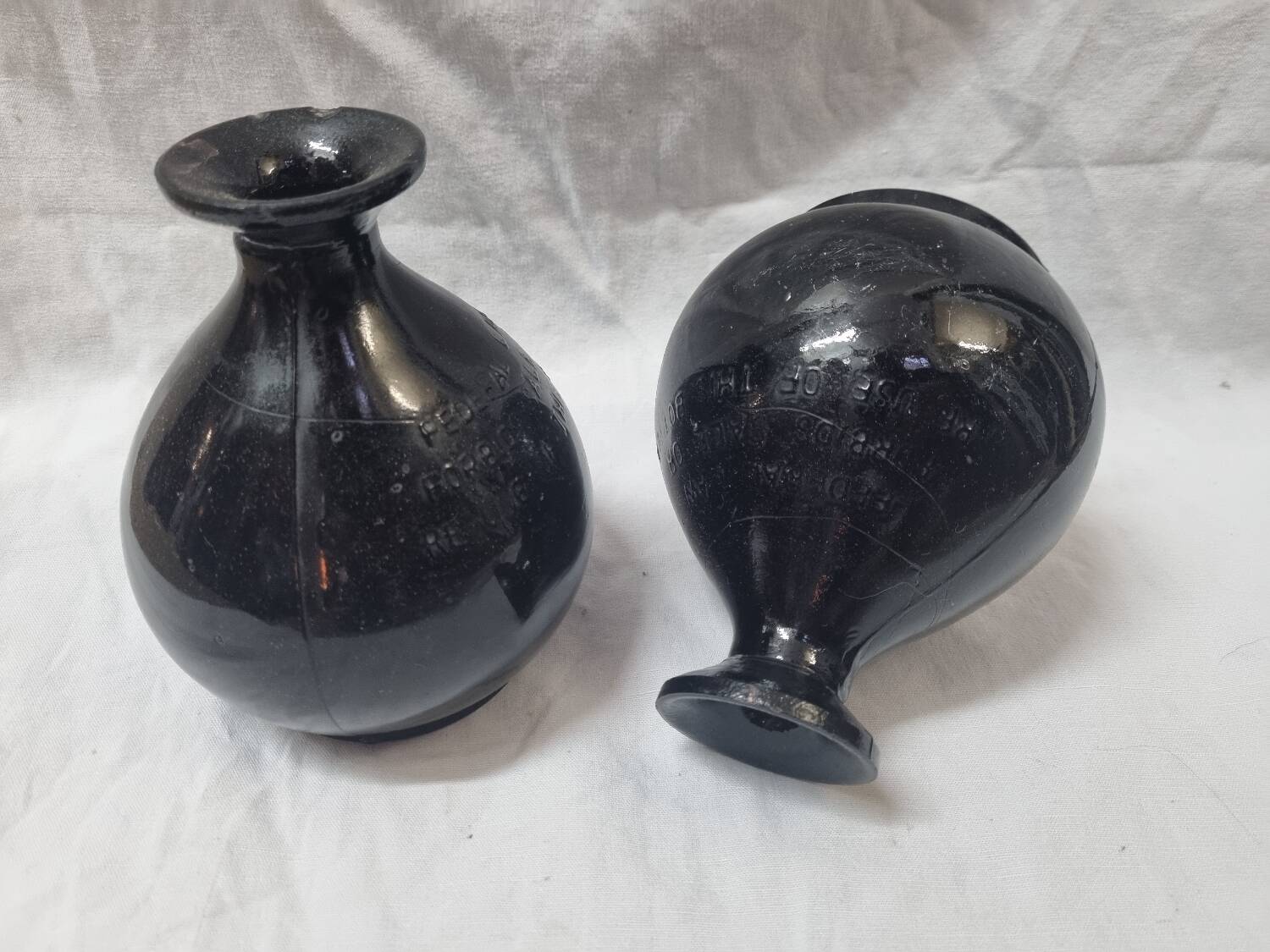 Ceramic sake bottle vase from 1970