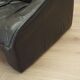 Leather armchair, Italian design, 1960s, production: Italy