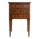 Chest of drawers / Bedside table in marquetry – 3 drawers – Louis XVI style