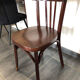 Suite de 4 chaises de bistrot Baumann vintage