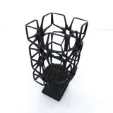 Brutalist wrought iron candlestick, Bruce Weir, Scotland, circa 1960