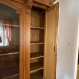 Neo Renaissance style castle bookcase
