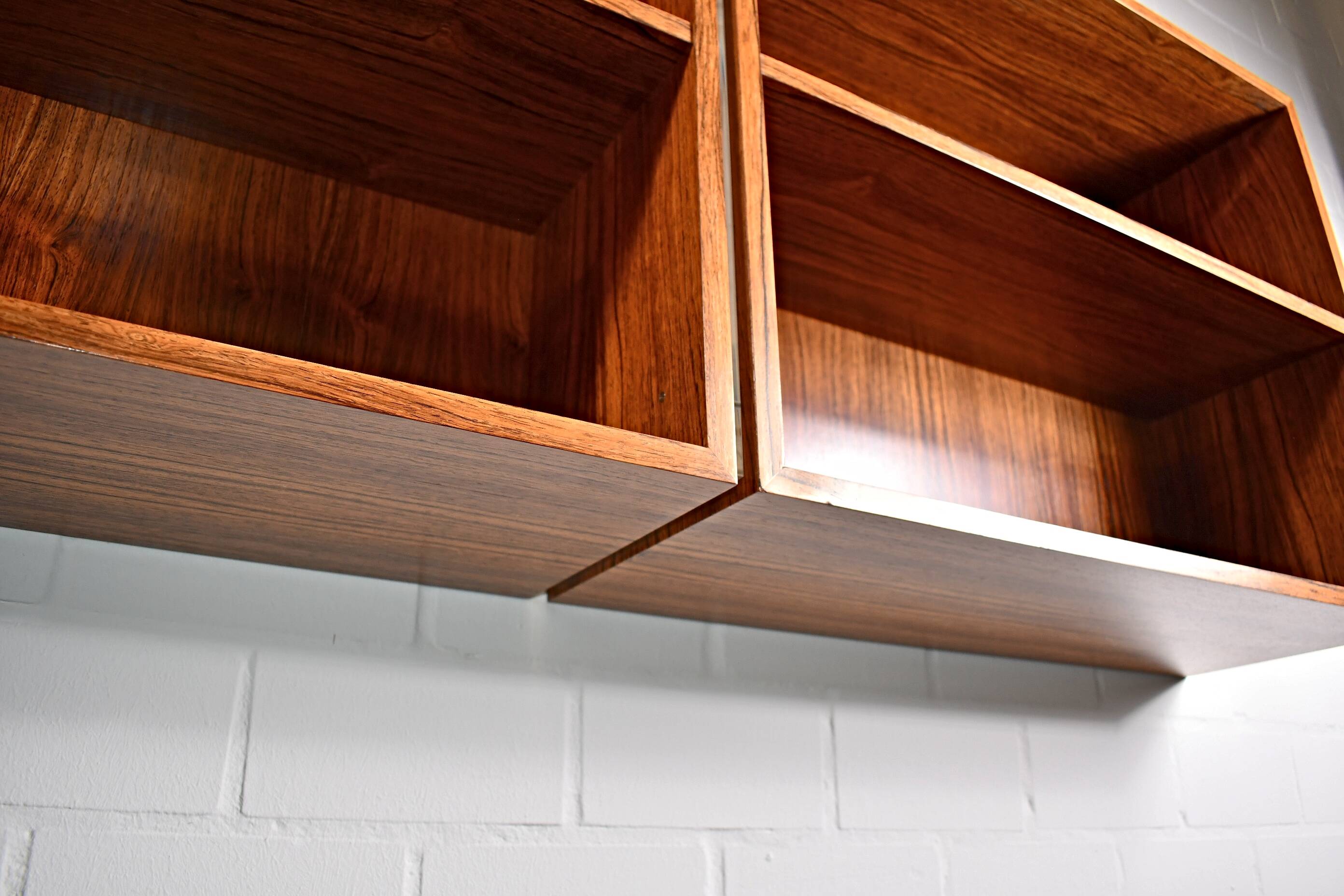 Shelving system by Poul Nørreklit, Denmark. 1960s