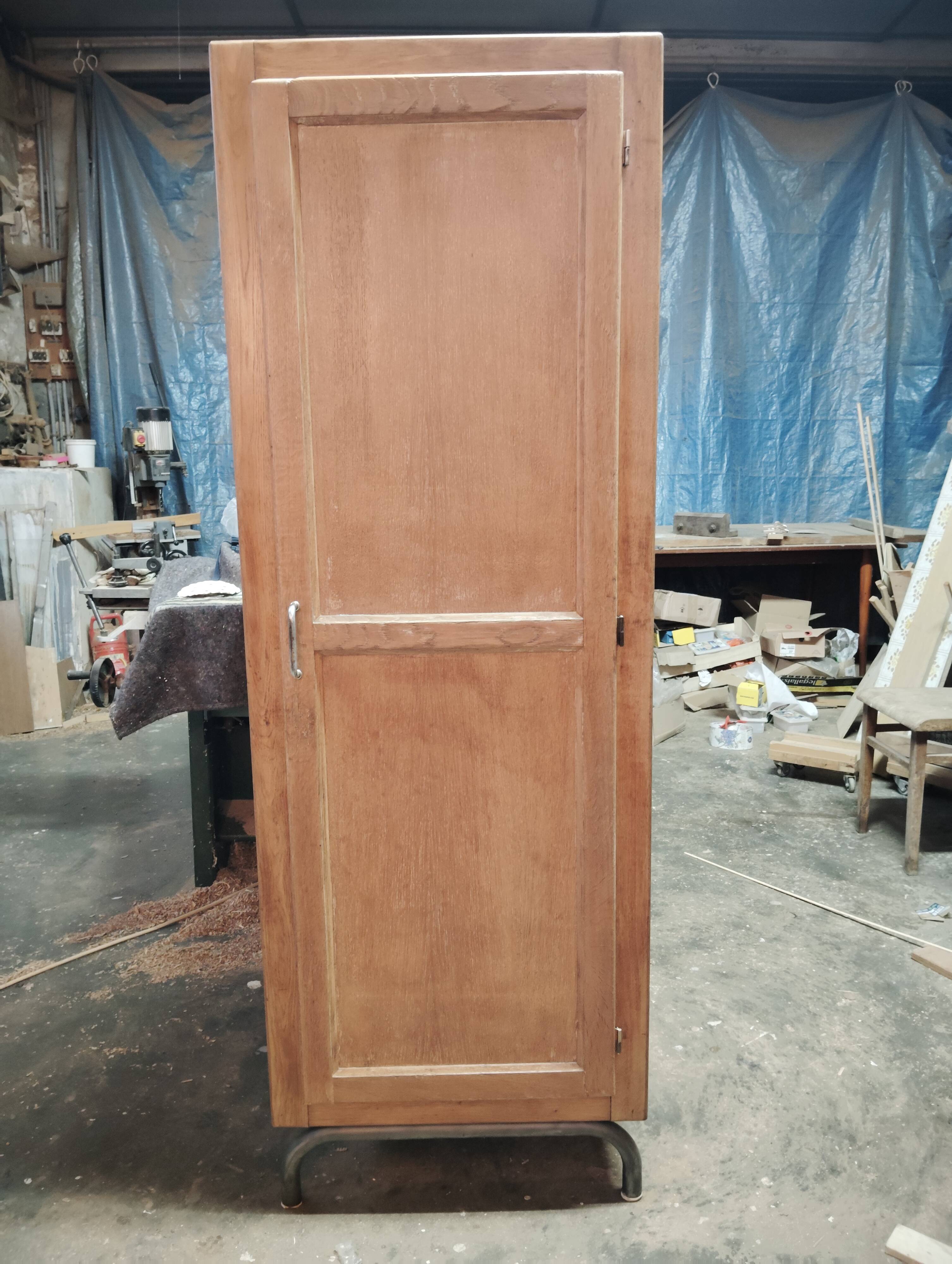 Restored vintage boarding school wardrobe