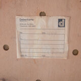 6 English bistro chairs 1973