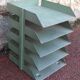 Vintage metal binder sorter