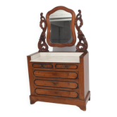 Victorian Toilet with marble and mirror